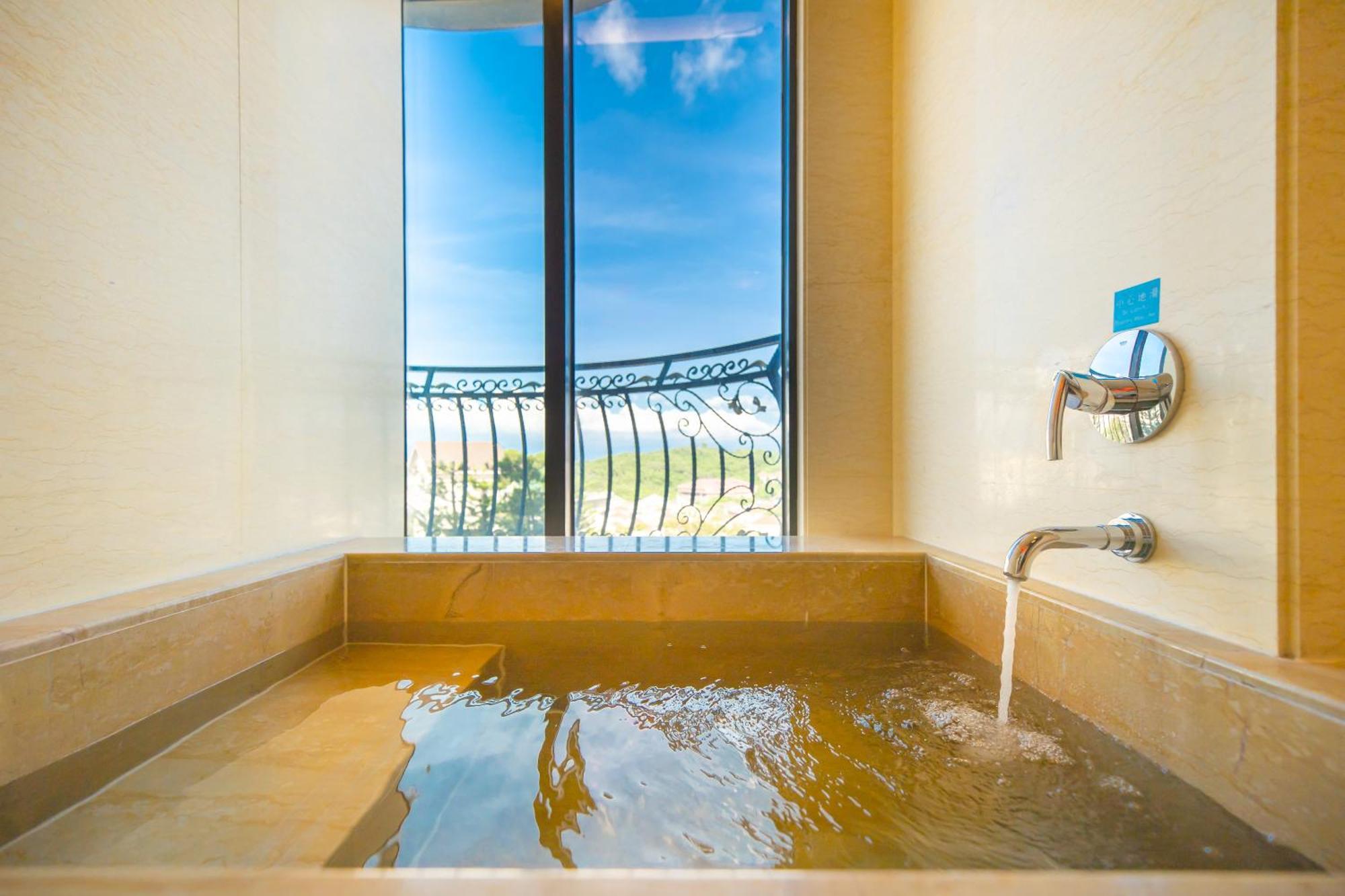 E-Da Royal Hotel Dashu Exterior foto A modern Japanese bathtub